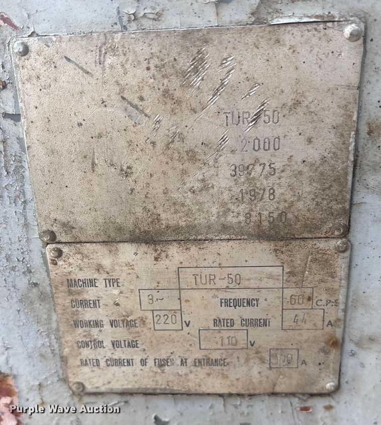 image for item ET7004 Ponar Wrockar TUR-50 lathe