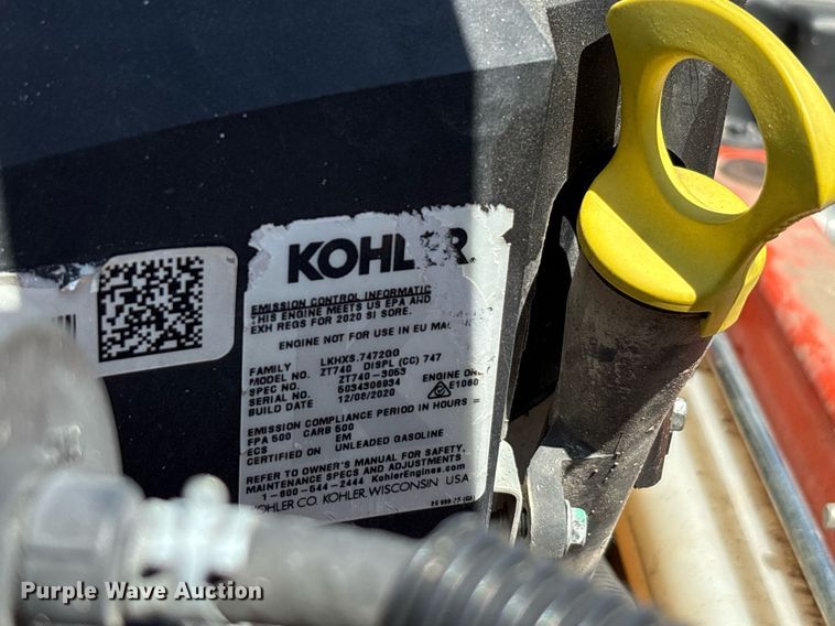 image for item EU0001 2021 Kubota Z251KH-54 ZTR lawn mower