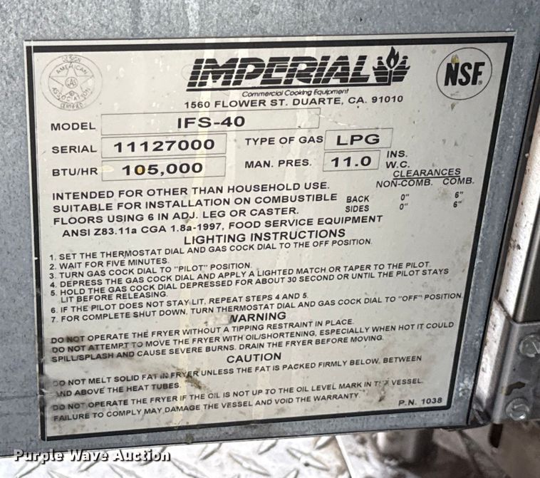 image for item EU2061 2000 Workhorse 1 Ton Nominal food truck