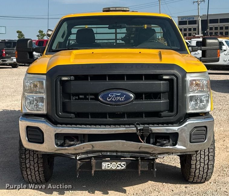 image for item EU2064 2015 Ford F250 utility bed pickup truck