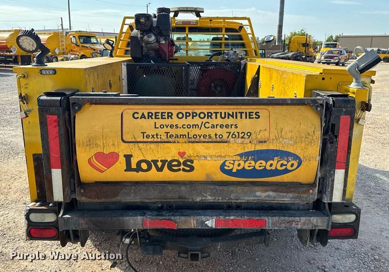 image for item EU2064 2015 Ford F250 utility bed pickup truck