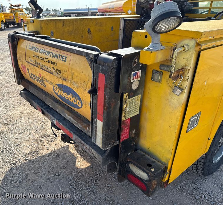 image for item EU2064 2015 Ford F250 utility bed pickup truck