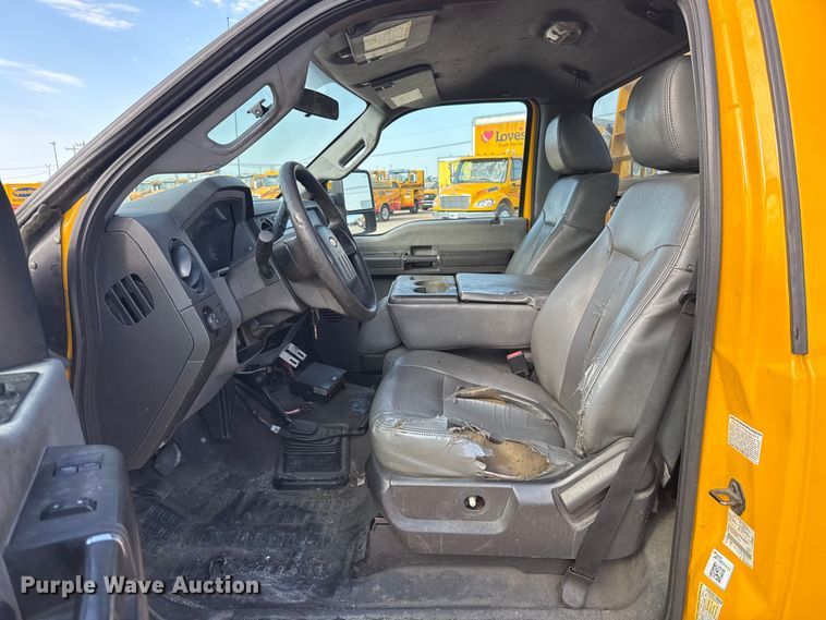 image for item EU2064 2015 Ford F250 utility bed pickup truck