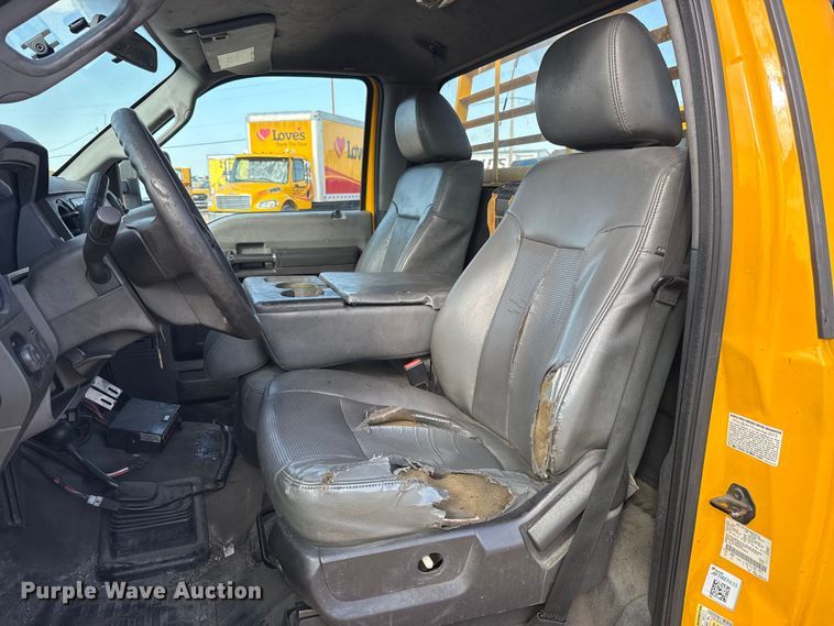 image for item EU2064 2015 Ford F250 utility bed pickup truck