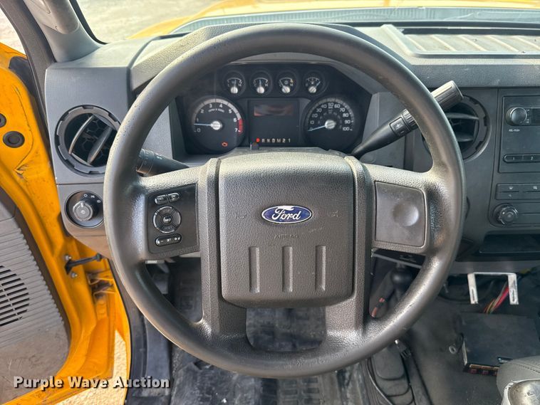 image for item EU2064 2015 Ford F250 utility bed pickup truck