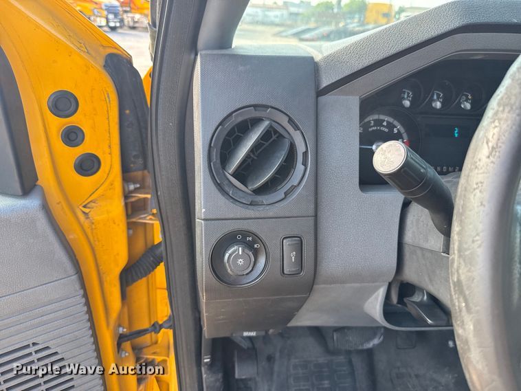 image for item EU2064 2015 Ford F250 utility bed pickup truck