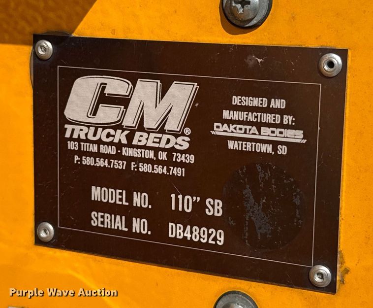 image for item EU2065 2021 Ford F350 Super Duty  utility bed pickup truck