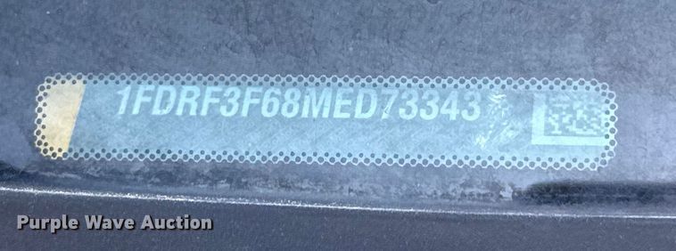 image for item EU2065 2021 Ford F350 Super Duty  utility bed pickup truck