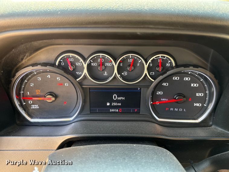 image for item EU2069 2021 Chevrolet Silverado 3500HD utility bed pickup truck