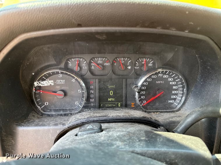 image for item EU2070 2015 Chevrolet Silverado 3500HD utility bed pickup truck