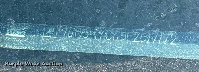 image for item EU2070 2015 Chevrolet Silverado 3500HD utility bed pickup truck