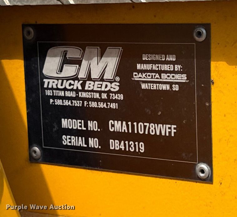 image for item EU2071 2019 Ford F350 utility bed pickup truck