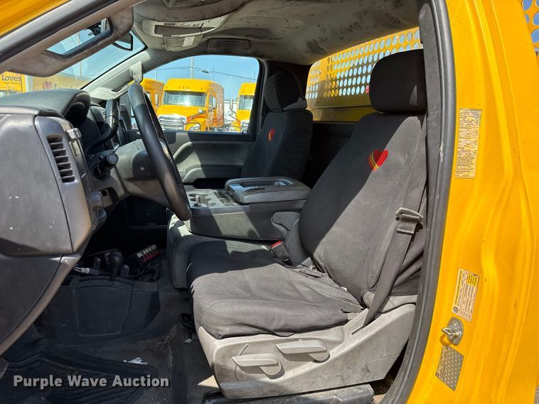 image for item EU2073 2017 Chevrolet Silverado 3500HD utility bed pickup truck