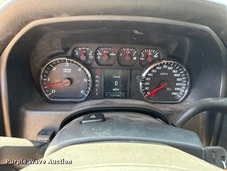 image for item EU2073 2017 Chevrolet Silverado 3500HD utility bed pickup truck