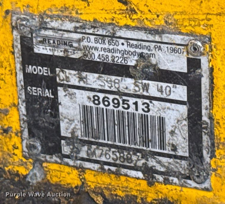 image for item EU2073 2017 Chevrolet Silverado 3500HD utility bed pickup truck