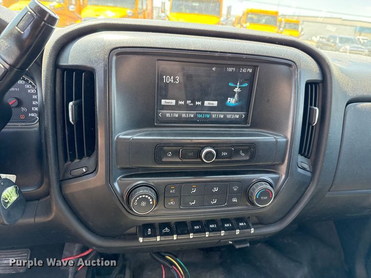 image for item EU2076 2017 Chevrolet Silverado 3500HD utility bed pickup truck