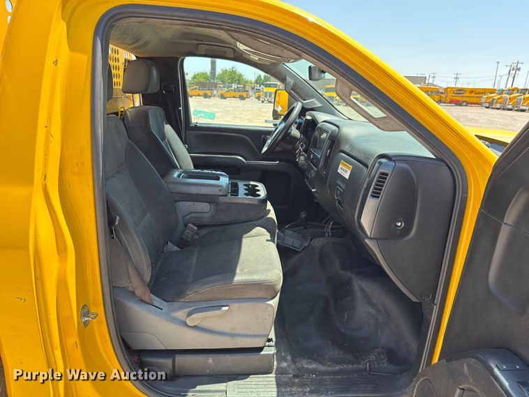 image for item EU2076 2017 Chevrolet Silverado 3500HD utility bed pickup truck