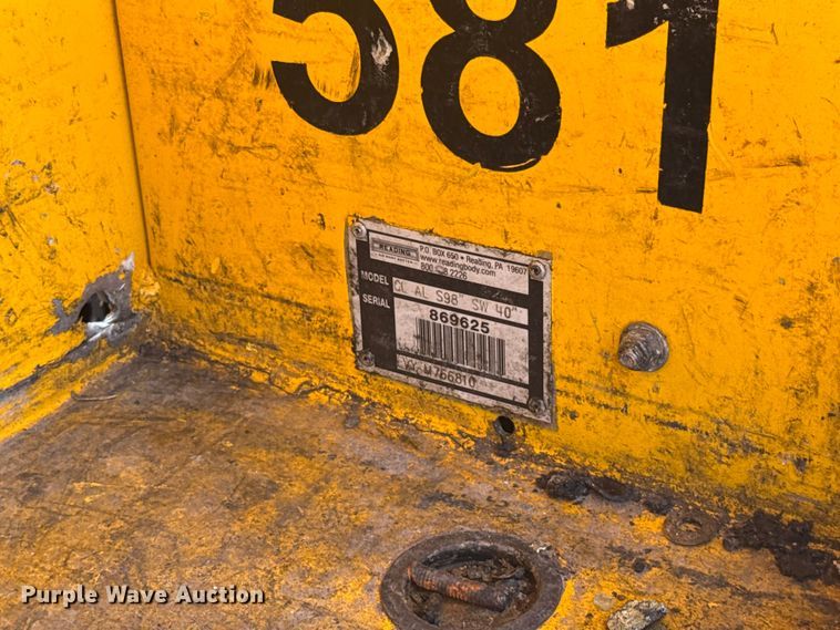 image for item EU2079 2017 Chevrolet Silverado 3500HD utility bed pickup truck