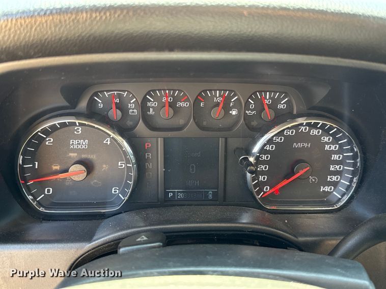 image for item EU2079 2017 Chevrolet Silverado 3500HD utility bed pickup truck