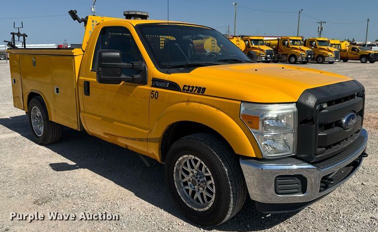 image for item EU2080 2016 Ford F350 Super Duty  utility bed pickup truck