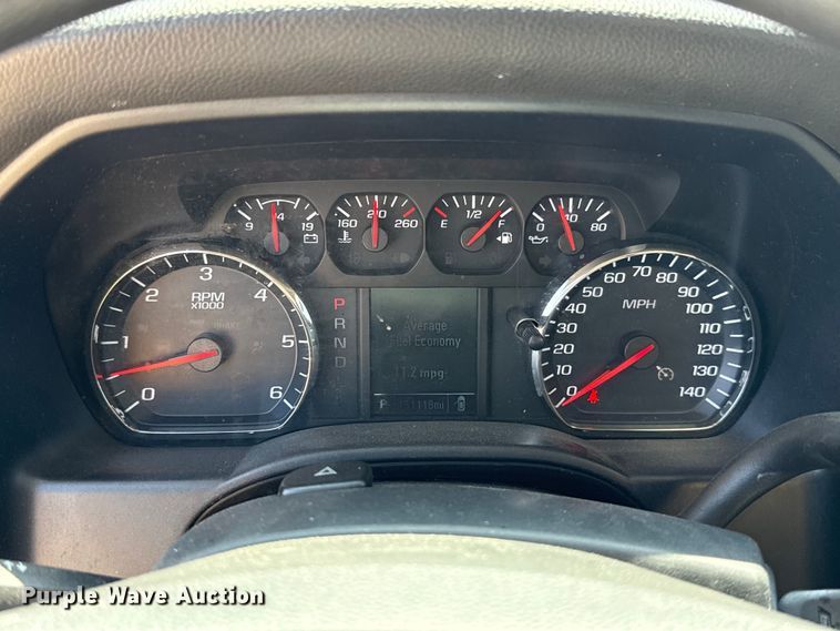 image for item EU2083 2018 Chevrolet Silverado 3500HD utility bed pickup truck