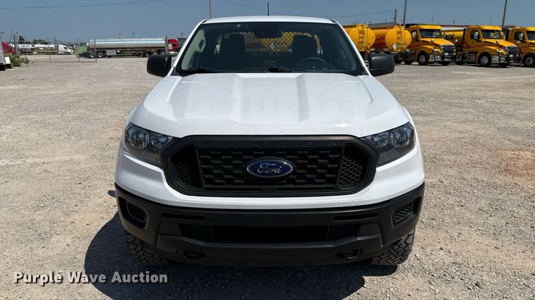 image for item EU2085 2021 Ford Ranger SuperCab utility bed pickup truck