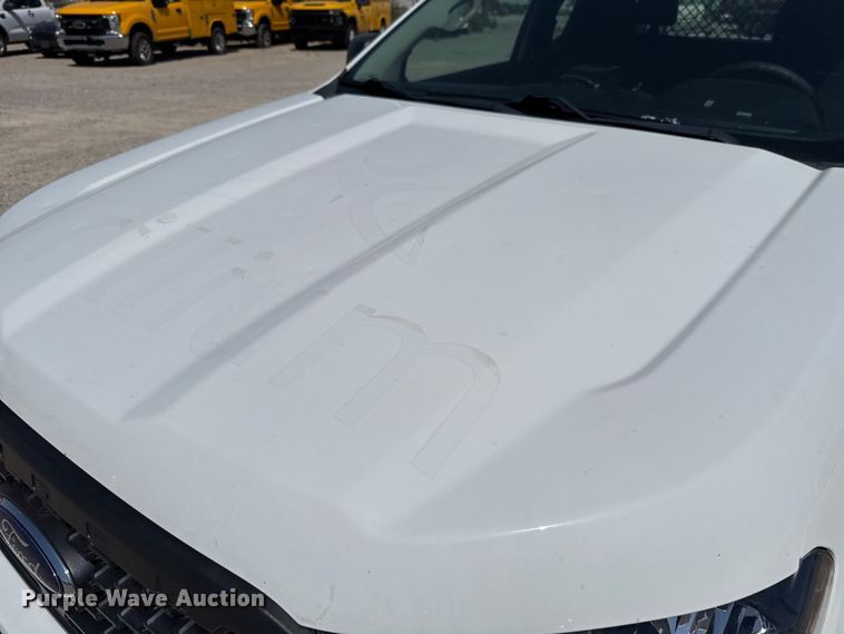 image for item EU2085 2021 Ford Ranger SuperCab utility bed pickup truck