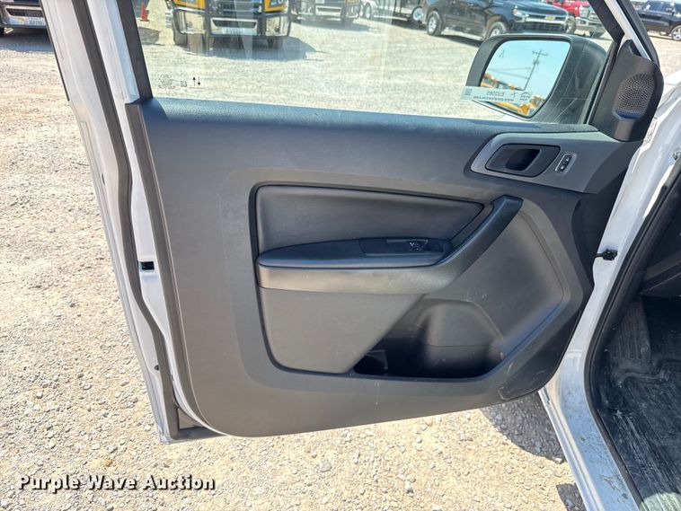 image for item EU2085 2021 Ford Ranger SuperCab utility bed pickup truck