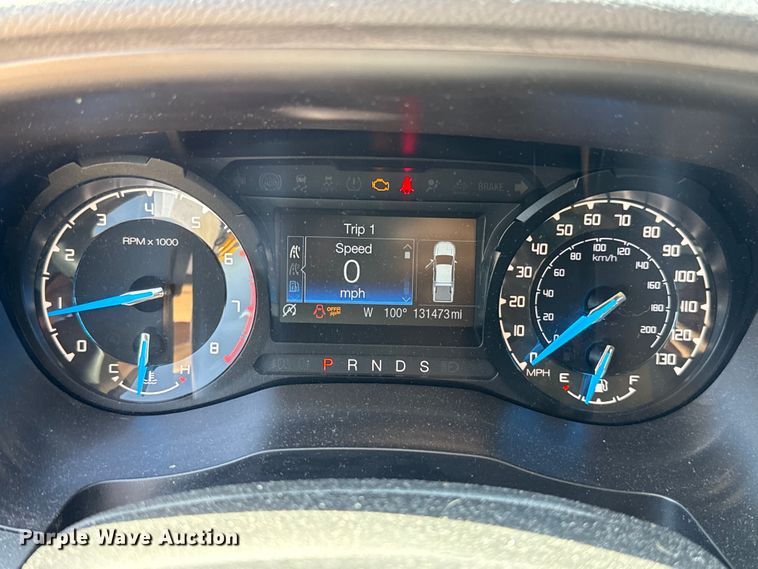 image for item EU2085 2021 Ford Ranger SuperCab utility bed pickup truck