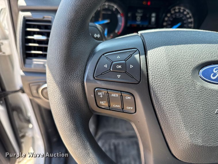 image for item EU2085 2021 Ford Ranger SuperCab utility bed pickup truck