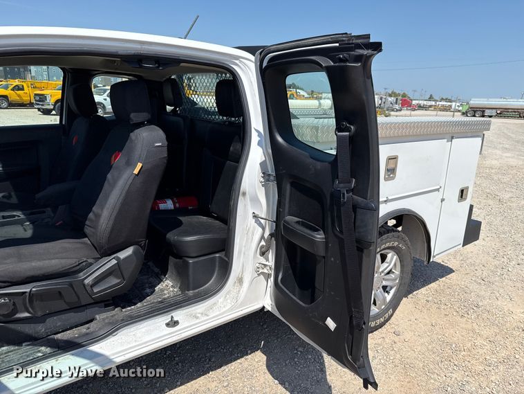 image for item EU2085 2021 Ford Ranger SuperCab utility bed pickup truck