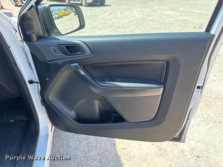 image for item EU2085 2021 Ford Ranger SuperCab utility bed pickup truck