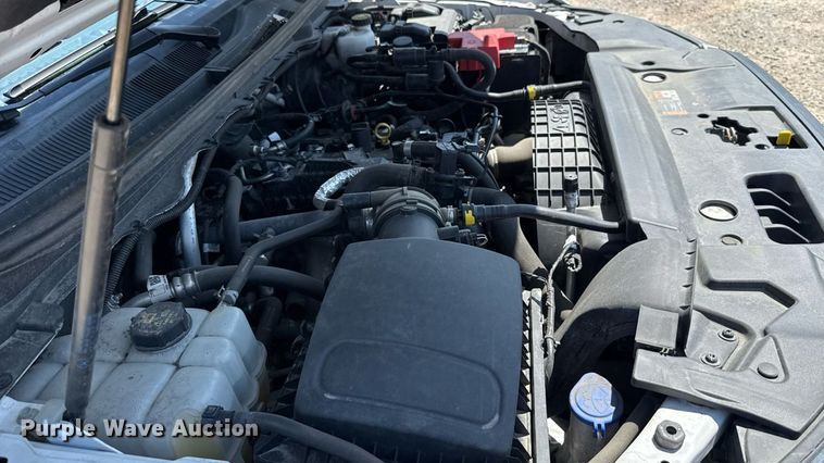 image for item EU2085 2021 Ford Ranger SuperCab utility bed pickup truck