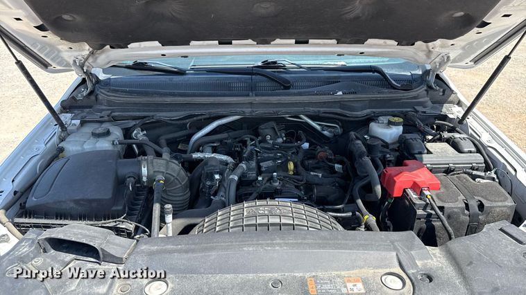 image for item EU2085 2021 Ford Ranger SuperCab utility bed pickup truck