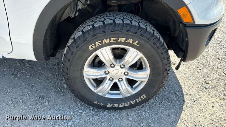 image for item EU2085 2021 Ford Ranger SuperCab utility bed pickup truck