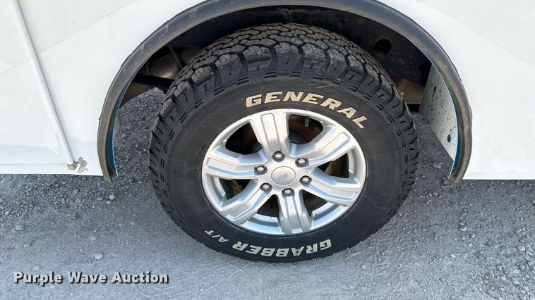 image for item EU2085 2021 Ford Ranger SuperCab utility bed pickup truck