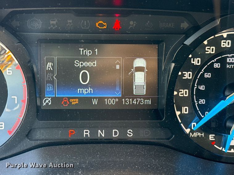 image for item EU2085 2021 Ford Ranger SuperCab utility bed pickup truck