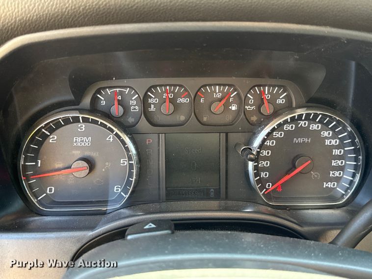 image for item EU2086 2018 Chevrolet Silverado 3500HD utility bed pickup truck