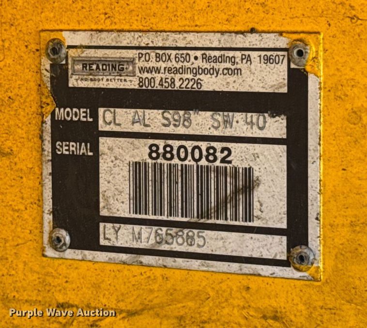 image for item EU2088 2017 Ford F350 Super Duty  utility bed pickup truck