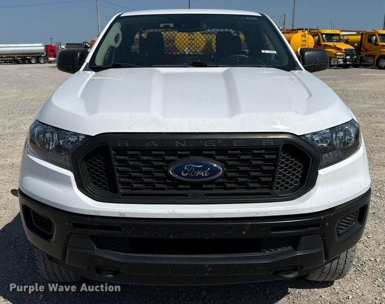 image for item EU2090 2021 Ford Ranger SuperCab utility bed pickup truck