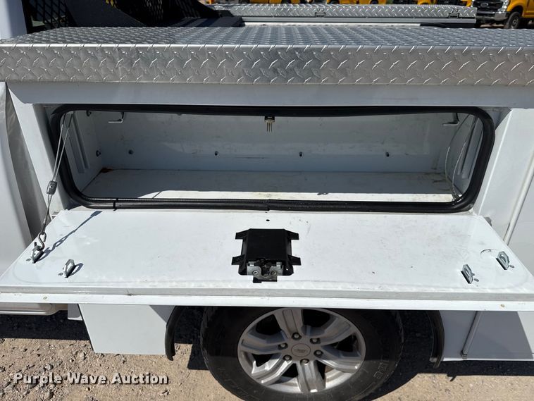 image for item EU2090 2021 Ford Ranger SuperCab utility bed pickup truck