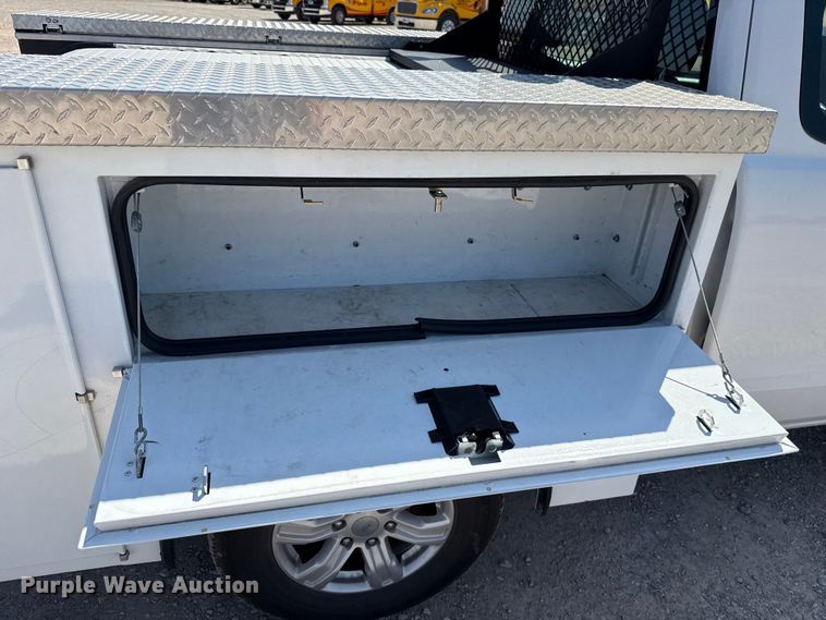 image for item EU2090 2021 Ford Ranger SuperCab utility bed pickup truck