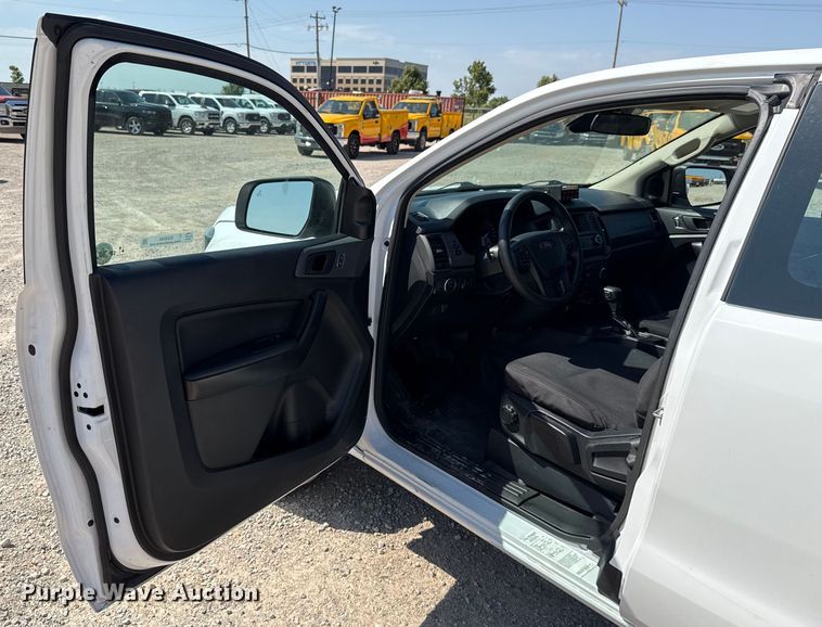 image for item EU2090 2021 Ford Ranger SuperCab utility bed pickup truck