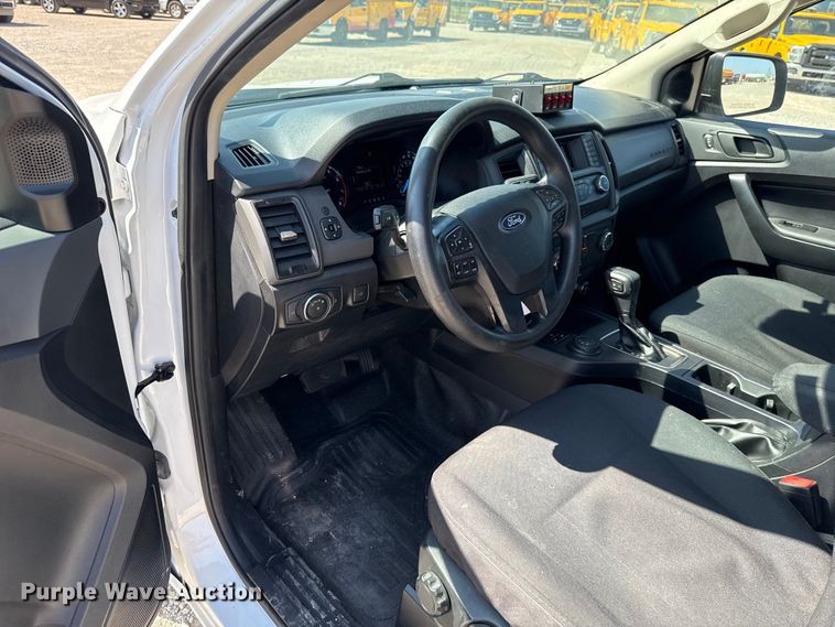 image for item EU2090 2021 Ford Ranger SuperCab utility bed pickup truck