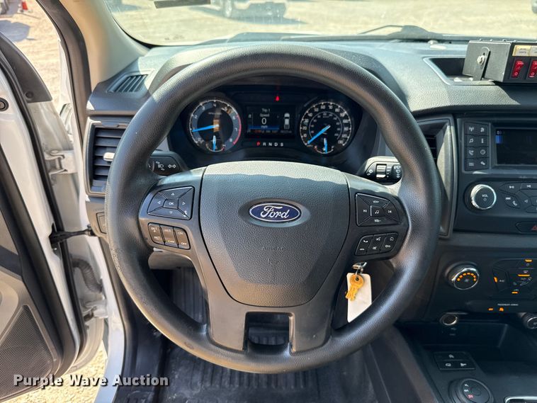 image for item EU2090 2021 Ford Ranger SuperCab utility bed pickup truck