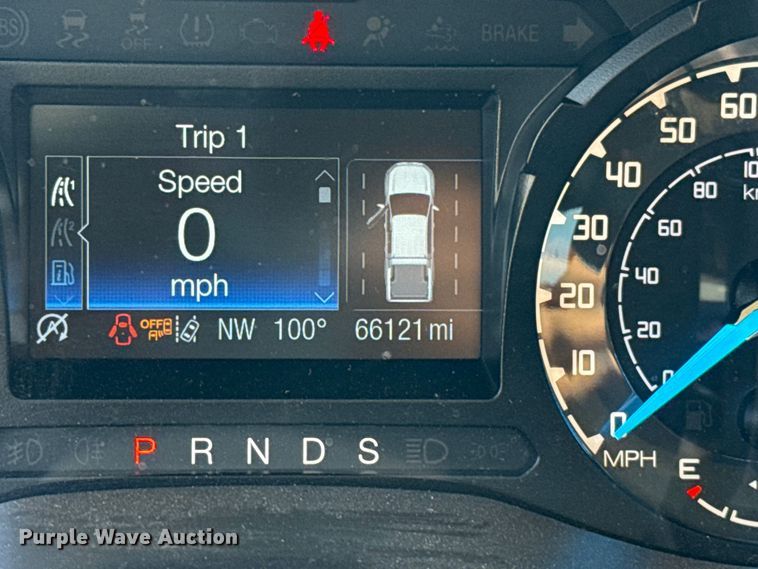 image for item EU2090 2021 Ford Ranger SuperCab utility bed pickup truck