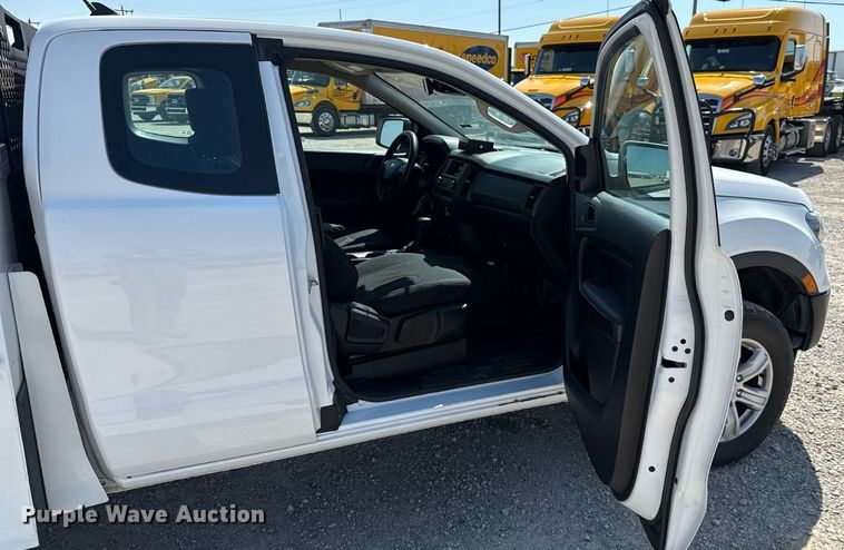 image for item EU2090 2021 Ford Ranger SuperCab utility bed pickup truck