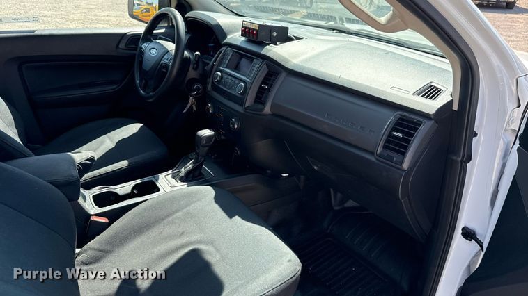 image for item EU2090 2021 Ford Ranger SuperCab utility bed pickup truck