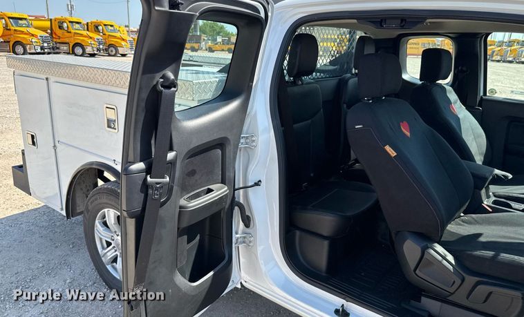 image for item EU2090 2021 Ford Ranger SuperCab utility bed pickup truck