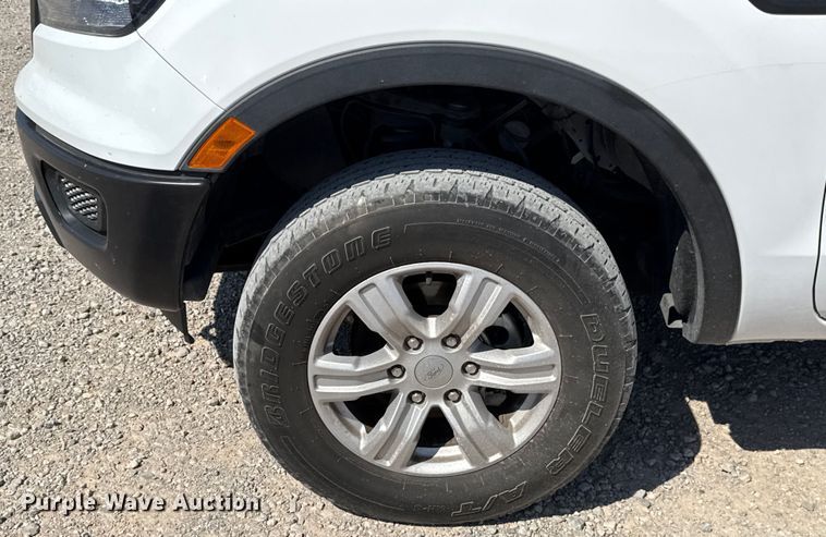 image for item EU2090 2021 Ford Ranger SuperCab utility bed pickup truck